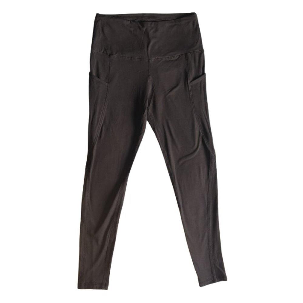 🤎 Unbranded Dark Brown Pocket Leggings 🤎
